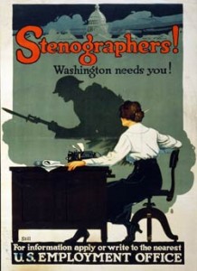 B-stenographers