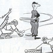 Baseball cartoons
