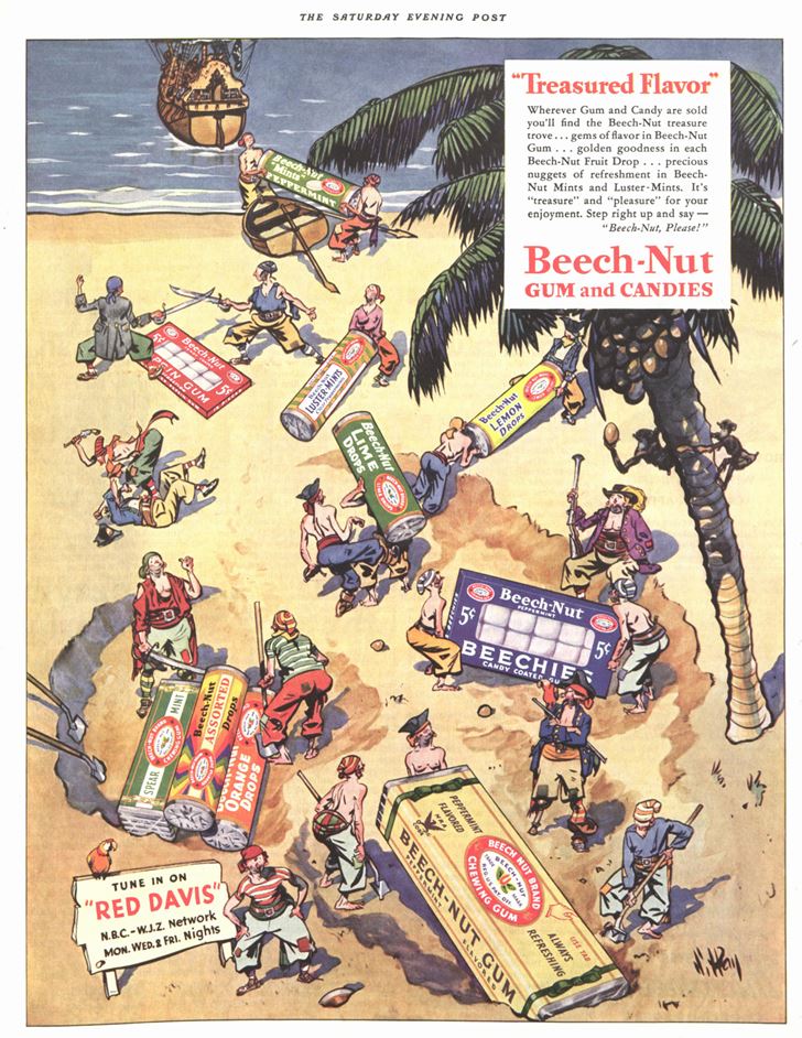 Beech-Nut magazine ad