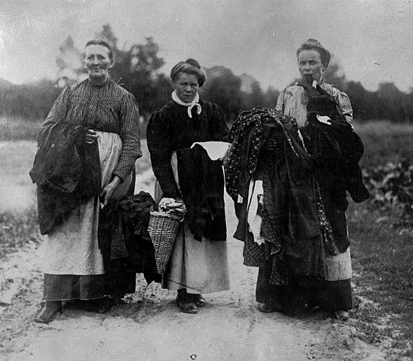 Belgian refugees from Ostend