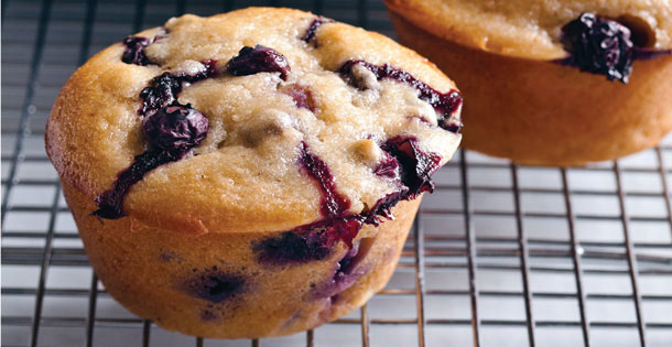 blueberry muffins