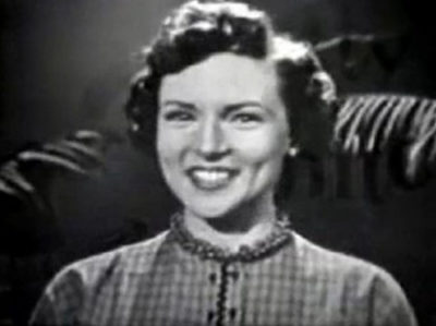 Film Screenshot, The Betty White Show, 1954