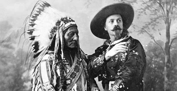 Buffalo Bill and Sitting Bull. Cody petitioned the government to release the Sioux chief so he could appear in the Wild West.