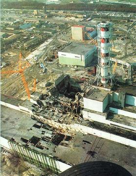 Chernobyl ruins