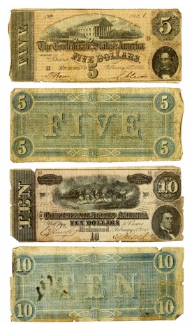 Confed_curr1 1861: Confederate Money