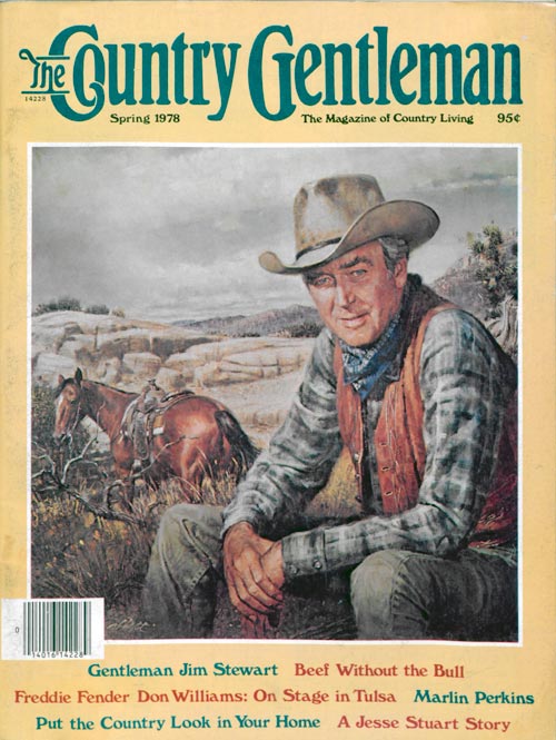 Jimmy Stewart dressed as a cowboy
