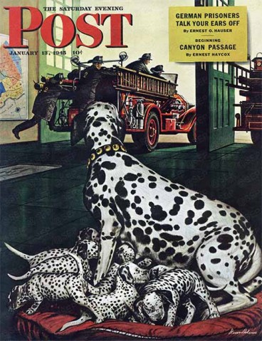 Dalmation and Pups from January 13, 1945