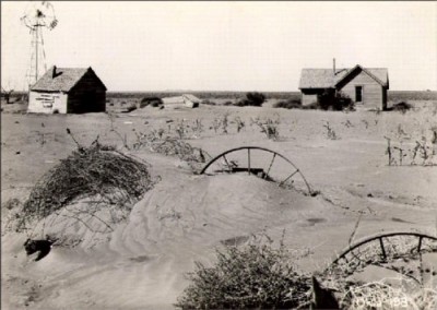 An Oklahoma farm during the Great Depression. Source: U.S. Department of Agriculture