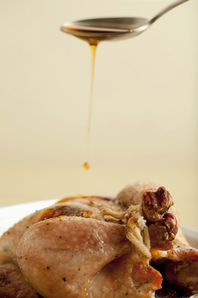 Emeril Lagasse's Honey Lemon Thyme Cornish Game Hens