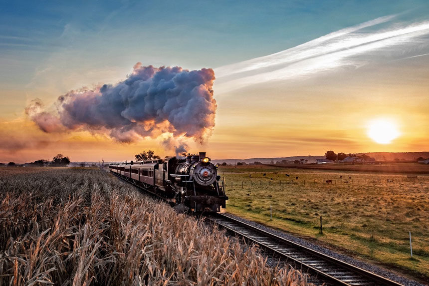 steam train trips usa