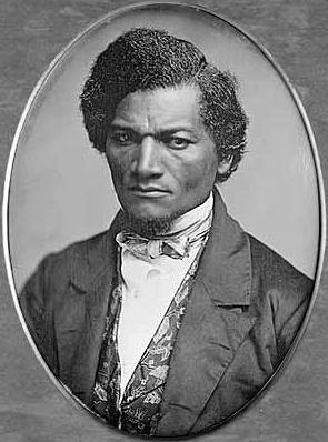 Photograph of freeman and abolition activist Frederick Douglass