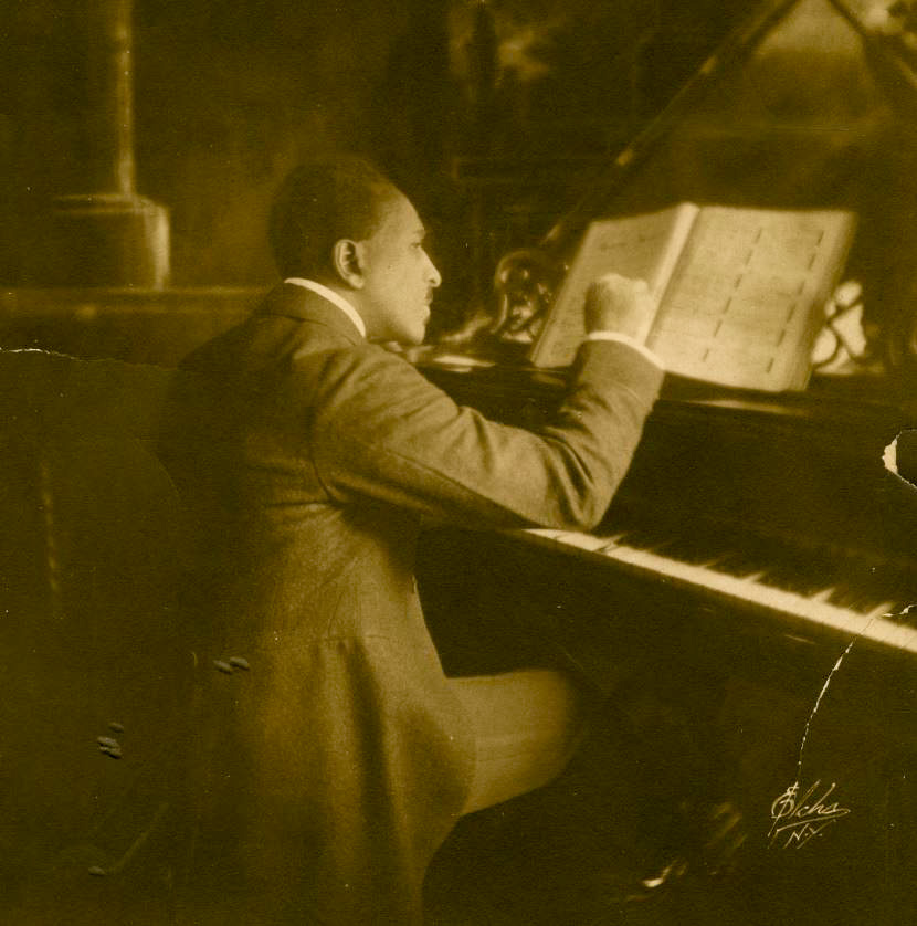 Harry Lawrence Freeman at piano