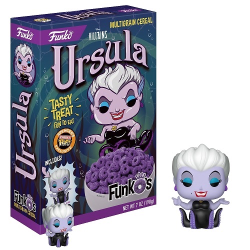 Ursula Funko cereal box