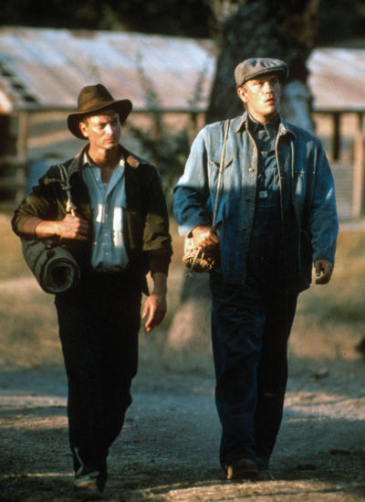 Of Mice and Men (1992) with John Malkovich (Monty Brinton/CBS © 2012 CBS; MGM/Photofest)