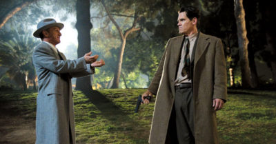 Sean Penn and James Brolin star in Gangster Squad (2013). Photo by Wilson Webb/Warner Bros.