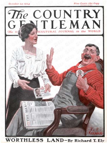 He Won’t Win! by J.F. Kernan from Country Gentleman October 25, 1924