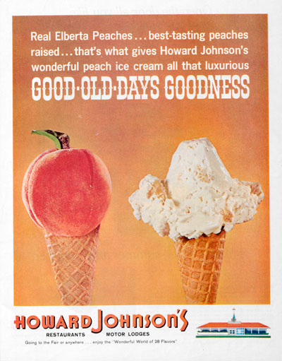 Howard Johnson's advertisement from the June 27, 1964 issue of the Post.
