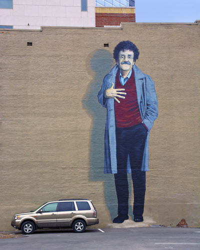 Kurt vonnegut mural