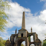 Conolly’s Folly, a massive arrangement of arches and soaring 140-foot obelisk, was built in 1740 on the grounds of Castletown House near Dublin. (Photo courtesy Ilija/Creative Commons)