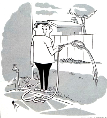 kink in hose cartoon September 21, 1957