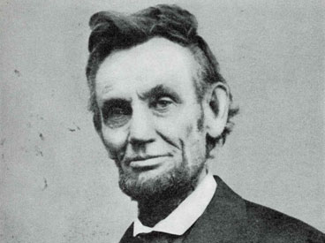 Photograph of a young Abraham Lincoln