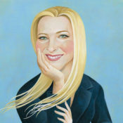 Portrait of Lisa Kudrow by Jody Hewgill
