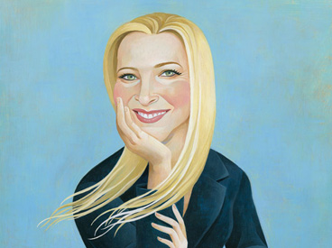 Portrait of Lisa Kudrow by Jody Hewgill