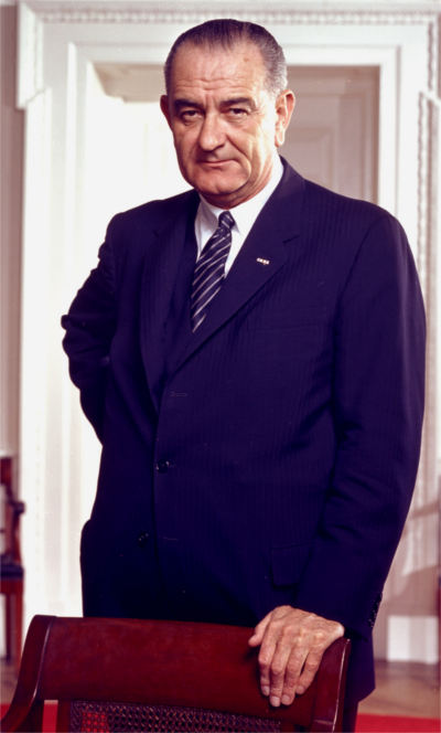 President Johnson renewed the farm bill permanently in 1964. Source: White House Press Office
