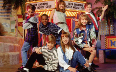 The Mickey Mouse Club of the early 90s. That's Ryan Gosling and Britney Spears in the front row, and Justin Timberlake in the back right.