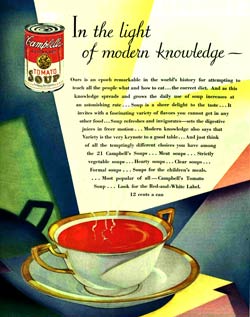 1930 Campbell's Ad