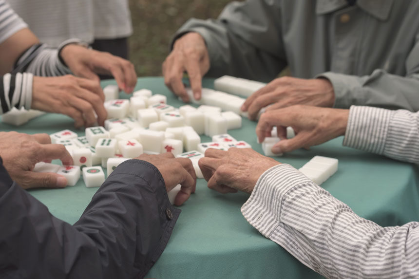 How Mahjong Laid Tiles for Chinese America