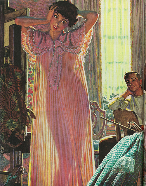 "A Man In Her Room" - Edwin Georgi "A Man In Her Room" - Edwin Georgi