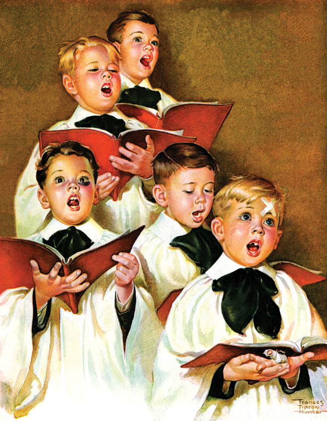 Choir Boys Will Be Boys by Frances Tipton Hunter