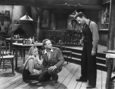 Humphrey Bogart in The Petrified Forest (Photo courtesy www.doctormacro.com)