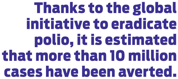 Pullquote from Polio Story