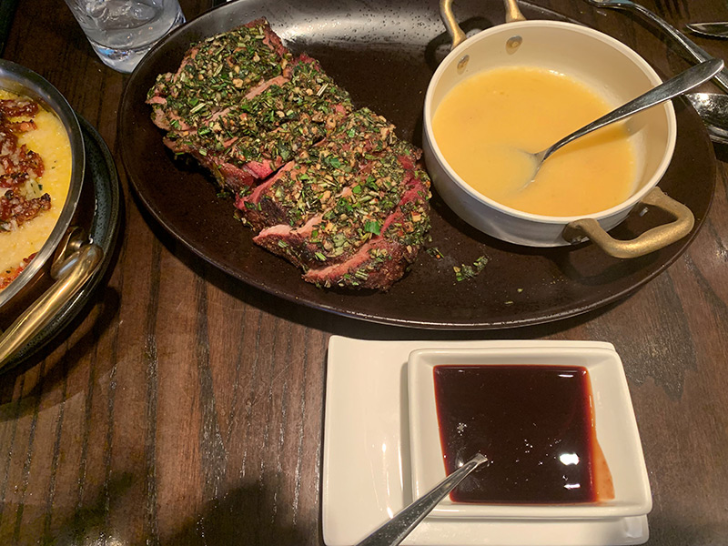 Pork Roast with two sauces