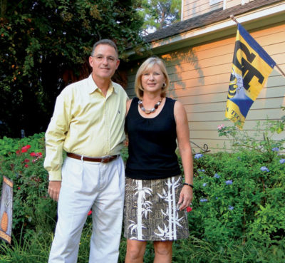 Chuck Trader and his wife Peggy