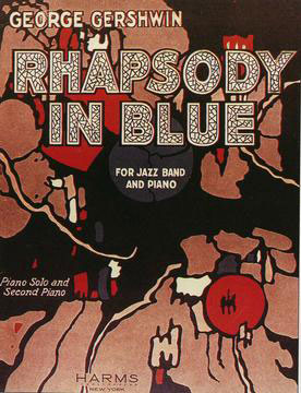 Score for "Rhapsody in Blue."