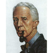 Painting of Rockwell by Boyer