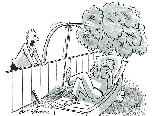 Shade “Bosworth, I’d like a word with you!” from August 28, 1954