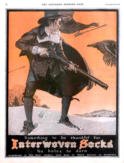Interwoven Socks Advertisement from November 18, 1922