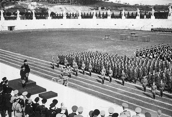 Military parade in Rome