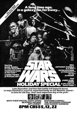 TV Guide ad for the Star Wars Holiday Special
