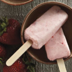 Strawberry Lassi Ice Pop