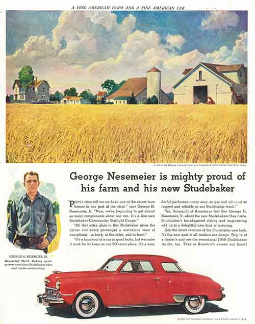 Studebaker Car Ad September 1948