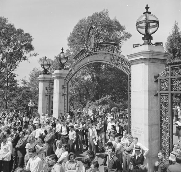 Student Peace Strike at the University of California at Berkeley