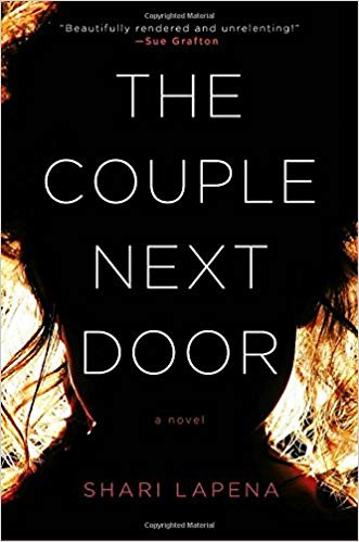 Cover for the novel, "The Couple Next Door"