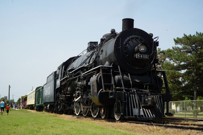 steam train mainline trips