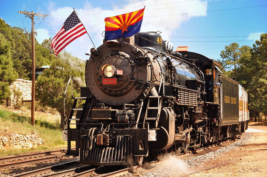 steam train trips usa