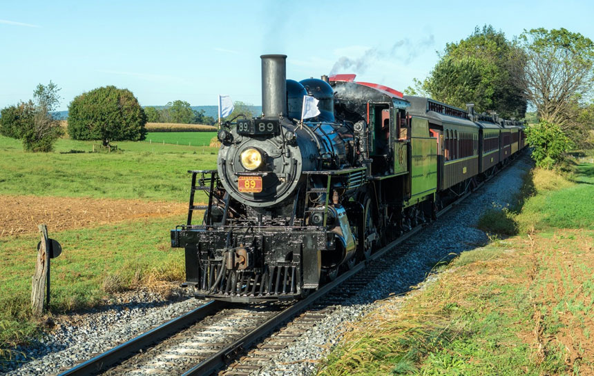 steam engine travel